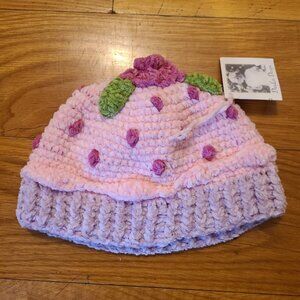 NWT San Diego Kids Pink Cupcake Hat 6-12 months